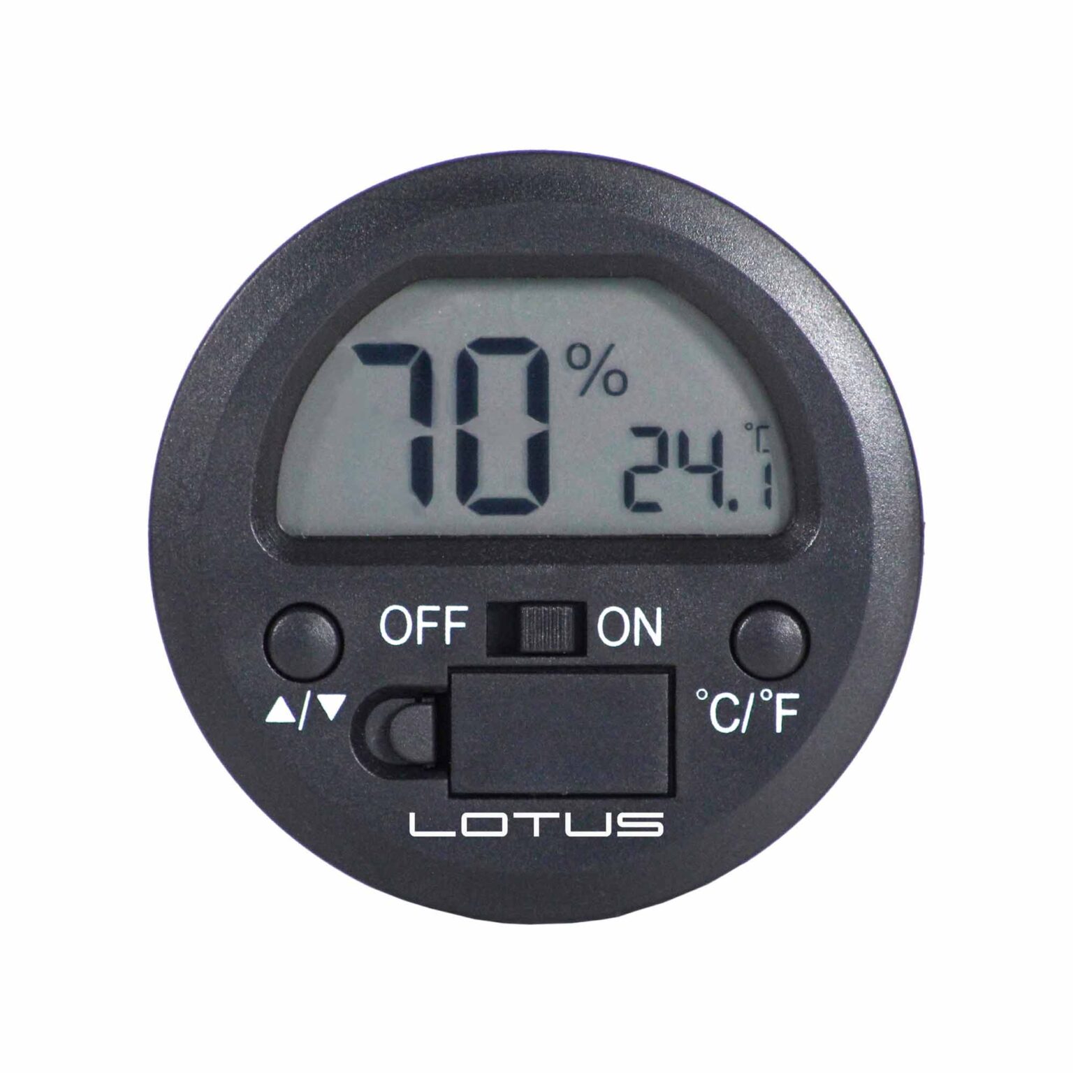 Hygrometer for Humidors Round Lotus, Vertigo, Landshark and Margaritaville Smoking Accessories