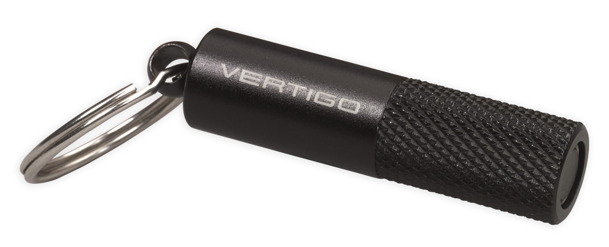 Solid Metal Lotus Vertigo Cyclops 11mm Large Cigar Punch Cutter Key Chain Black