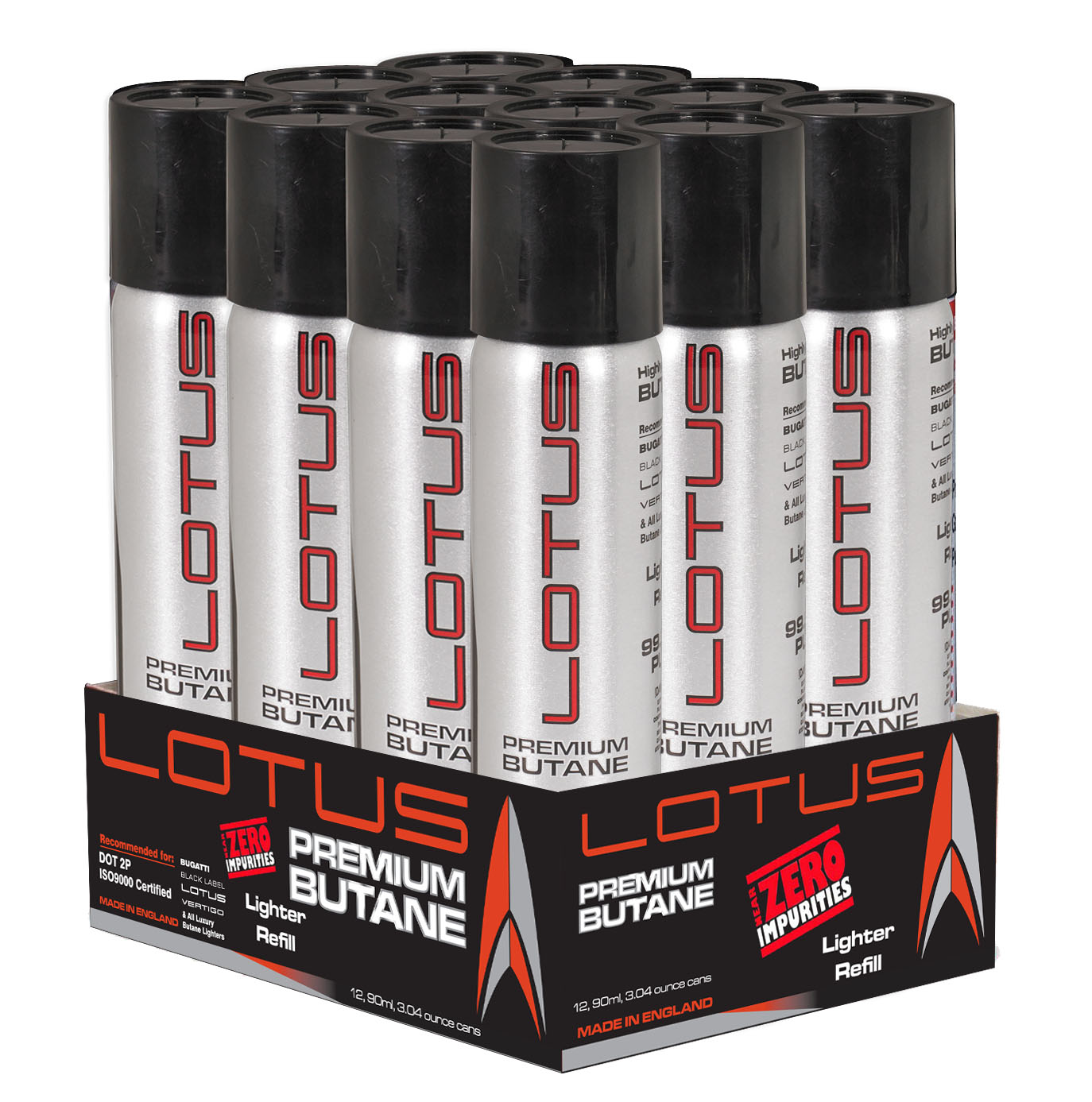 BUTANE 90ML Lotus Lighters