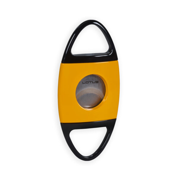 Jaws Serrated Cigar Cutter Yellow and Black