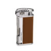 Brown Lotus Vertigo Puffer Pipe Lighter With Tamper & Scraper - Angled Flame Design