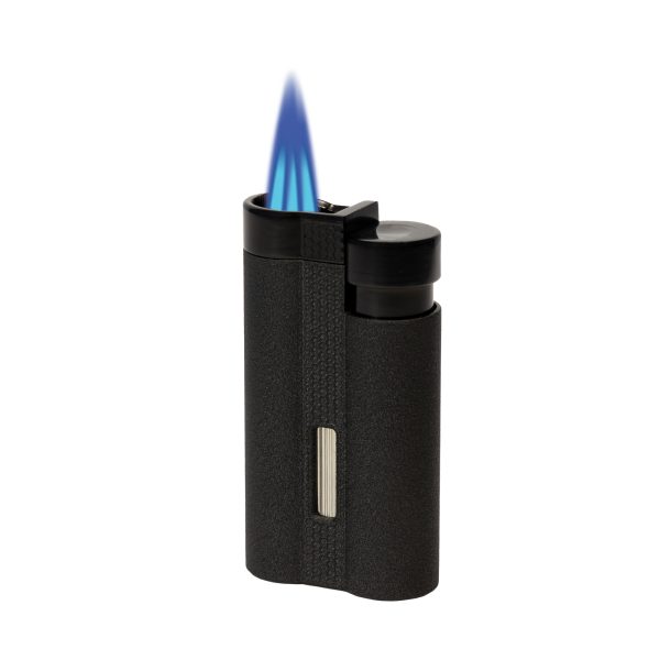 Spyder black crackle lighter